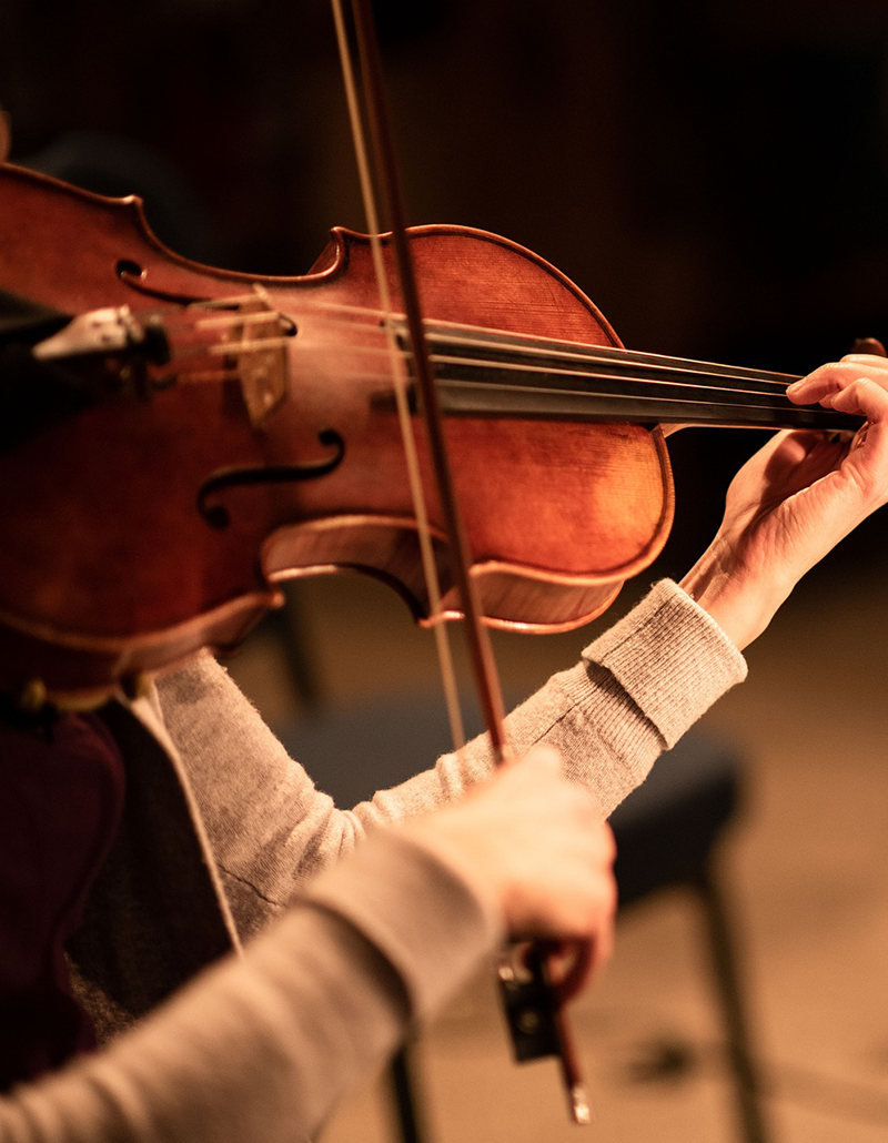 Violinenspiel