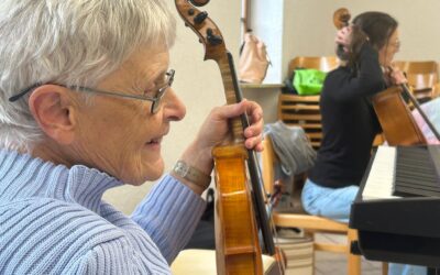 Probentag für das Konzert am 19. Oktober
